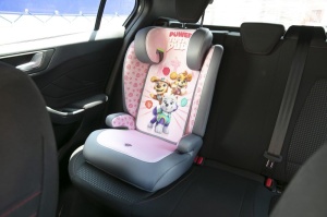 Scaun auto copii Tataway Paw Patrol, 15-36 kg, reglabil, roz - Img 9