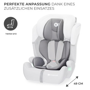 Scaun auto Kinderkraft COMFORT UP i-Size, 76-150 cm, Gri - Img 7