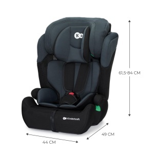 Scaun auto Kinderkraft COMFORT UP i-Size, pentru copii 76-150 cm, Negru - Img 9
