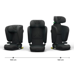 Scaun auto Kinderkraft UNITY 2 i-Size Negru Reglabil pentru copii 35-12 ani - Img 4
