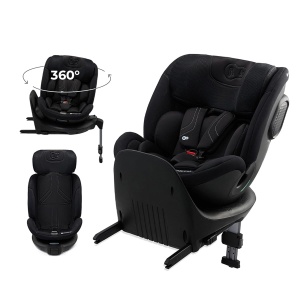 Scaun auto Kinderkraft XRIDER2 I-SIZE 40-150 cm, 5-Puncte, Negru