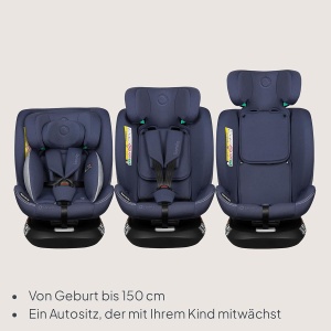 Scaun auto Lionelo Bastiaan i-Size 360, pentru copii 40-150 cm, cu ISOFIX - Img 3