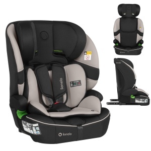 Scaun Auto Lionelo Billy i-Size 76-150 cm, 5-Punct, cu ISOFIX, Comfortabil