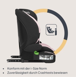 Scaun auto Lionelo Billy i-Size 76-150 cm ISOFIX Top Tether Siguranta R129 - Img 3