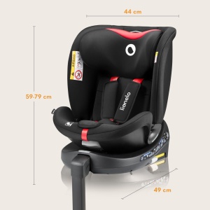 Scaun auto Lionelo Navy i-Size 360deg 40-150 cm ISOFIX reglabil pentru copii - Img 9