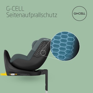 Scaun auto Maxi-Cosi Mica 360 S, 0-4 ani, 5 pozitii, G-CELL, Tonal Graphite - Img 4