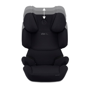 Scaun auto pentru copii CBX by CYBEX Solution X i-Fix, 3-12 ani, 100-150 cm, Negru - Img 3