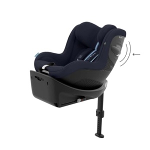 Scaun auto pentru copii CYBEX Gold Sirona G i-Size Plus, Fara baza, De la aproximativ 3 luni la 4 ani, Max. 19 kg, 61 - 105 cm (De la nastere / 40 cm cu insertie pentru nou-nascut), Ocean Blue - Img 8