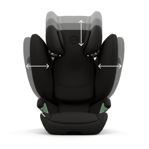 Scaun auto pentru copii CYBEX Gold Solution G2 Comfort, 3-12 ani, Magic Black - Img 3