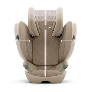 Scaun Auto pentru Copii CYBEX Gold Solution G2 Plus, 3-12 ani, Almond Beige - Img 3