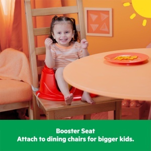 Scaun de activitate Bright Starts Playful Paradise 3-in-1, BPA-free, cu 6 jucarii - Img 6