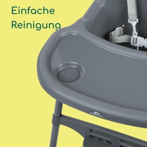 Scaun de masa 2-in-1 Bebeconfort Meely, reglabil, 6 luni3 ani, Dark Grey - Img 4