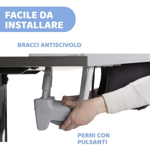 Scaun de masa Chicco Tischsitz 360 Stone, rotire 360, pentru 6-36 luni - Img 4
