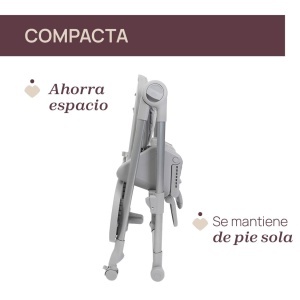 Scaun de masa pentru copii Chicco Polly Armonia, 3in1, 9 inaltimi, pliabil - Img 9