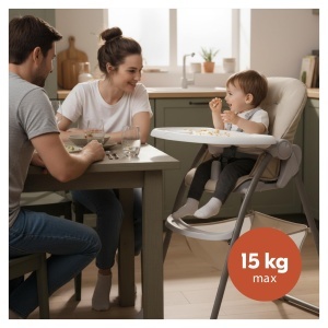 Scaun pentru copii hauck Sit N Fold, pliabil, cu tavita XL, 5 puncte de siguranta - Img 3