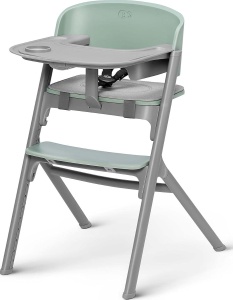 Scaun pentru copii Kinderkraft LIVY, 0-110 kg, ergonomic, design minimalist, verde