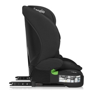 Scaun pentru copii LIONELO LO-BILLY I-SIZE, 76-150 cm, de la aproximativ 15 luni pana la 12 ani, montare ISOFIX sau centura de siguranta, tetiera reglabila, protectie laterala, standard R129. - Img 4