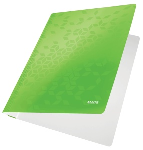 Schnellhefter Leitz WOW A4, Capacitate 60 Fisiere, Culoare Verde