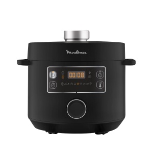 Schnellkochtopf Electric Moulinex Epic Turbo Cuisine CE7548, 1090 W, Negru