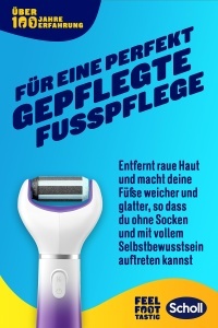 Scholl Expert Care 2-in-1 File Smooth Lila Sistem Electronic pentru Indepartarea Calozitatilor - Img 3