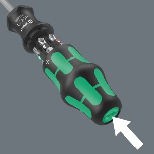 Screwdriver cu magazin de bituri Wera Kraftform Kompakt 27, 7 piese - Img 3