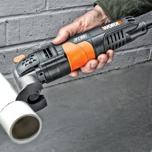 Scula multifunctionala Worx WX680 Sonicrafter Hyperlock F30, 350W, design flexibil - Img 7