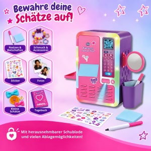 Seif pentru copii VTech KidiSecrets Traumtresor Deluxe cu 10 jocuri - Img 5