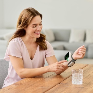 Senzor de tensiune Medisana BW 360 connect, cu Bluetooth, afisaj LC, pentru 2 utilizatori - Img 2