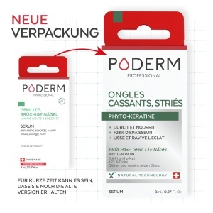 Serum pentru unghii PODERM - 8 ml, tratament regenerant, fara culoare - Img 7
