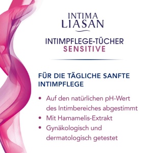 Servetele umede Intima Liasan by Sagrotan, 30 bucati, seifene si alcool-free - Img 3