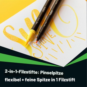 Set 12 Markere BIC Intensity cu Doua Varfuri, Culoare Vibranta, Pachet Practic - Img 4