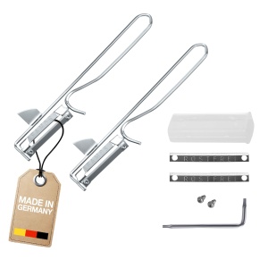 Set 2 Curatatoare Universale Westmark Famos 106122E6 Inox Argintiu Lama Pendulara