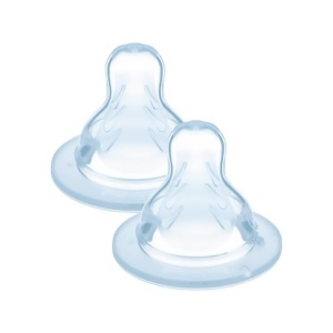 Set 2 Suporturi MAM X pentru Biberon, Flux Rapid, Silikon SkinSoft, 6 luni
