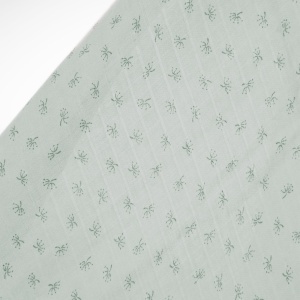 Set 2 Tetrouri Roba Organic Lil Planet 120x120 cm Frosty Green Bumbac Bio GOTS - Img 5