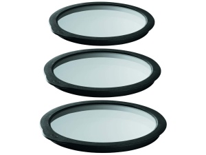Set 3 Capace Frigorifice din Sticla ROSLE ( 162024 cm) - Rezistente si Practice