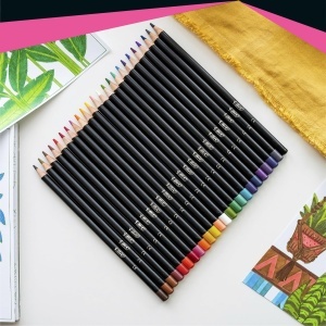 Set 36 Creioane Colorate BIC Intensity Premium, Wischfeste, Multicolor - Img 3