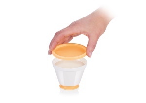 Set 4 forme Panna Cotta Tescoma cu capac, 150ml, plastic durabil - Img 7