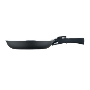 Set 4 Tigai Aluminiu Bergner 182024cm cu Maner Detasabil, Antiaderent, Culoare Anthrazit - Img 2