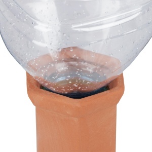 Set 4 Tonkegeli pentru Udat Plante - Ceramica, 1,5L, Terracotta - Img 6