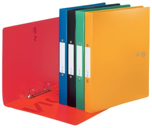 Set 5 Dosare cu 2 Ringi VON Leitz A4, 30 mm, Multicolor