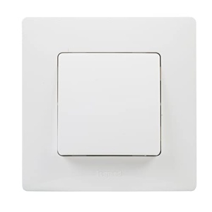 Set 5 Intrerupatoare Legrand Niloe Monoblock 396431 Alb 10A - Img 2