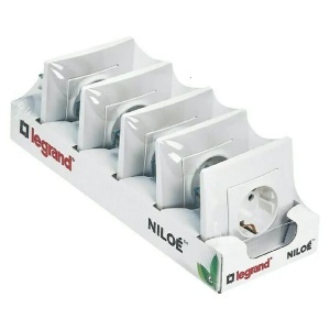 Set 5 Priza Legrand Niloe Monoblock, 16 A, 230 V, Culoare Alb - Img 3