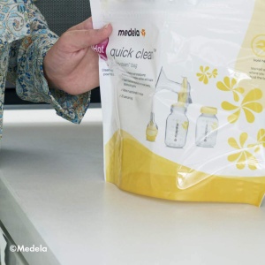 Set 5 Pungi Microonde Medela Quick Clean pentru Dezinfectie - Img 4