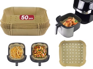 Set 50 Foi de Copt BEPER C103ACC003, 20x20 cm, Antiaderente si Biodegradabile