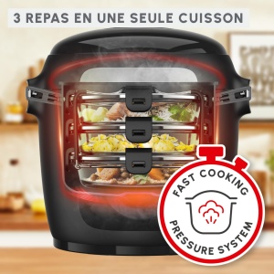 Set 8 Sticle Stivuibile Moulinex XA6140E0 pentru Cookeo, 125 ml, Usor de Curatat - Img 6
