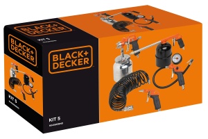 Set accesorii BlackDecker 9045853BND pentru compresor de aer 5 piese - Img 7