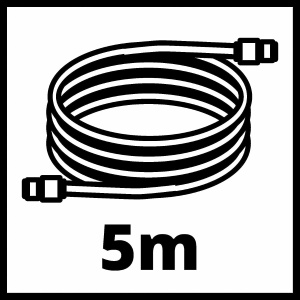 Set accesorii compresor Einhell 3 piese 8 bar furtun 5 m pistol suflare si umflare roti - Img 6