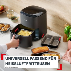 Set Accesorii Friteuza cu Aer Cald Tefal DailEasy J701S644, 6 Piese, Antiaderent - Img 5