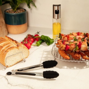 Set accesorii pentru friteuza cu aer cald Cecotec Cecofry, 8 piese, antiaderent, compatibil 5-6.5 litri - Img 3