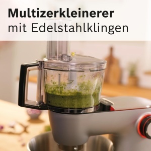 Set accesorii pentru robot de bucatarie Bosch VeggieLove Plus MUZ9VLP1, multifunctional, 3 discuri, storcator citrice - Img 3